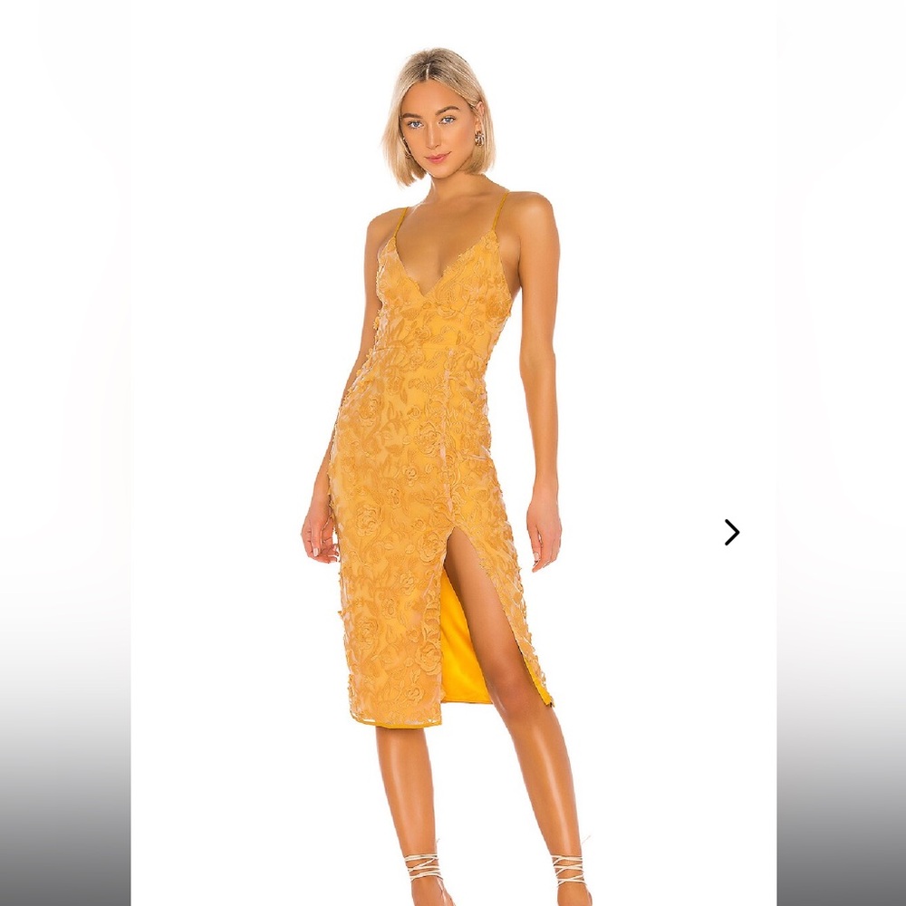 Lovers and friends saba midi dress